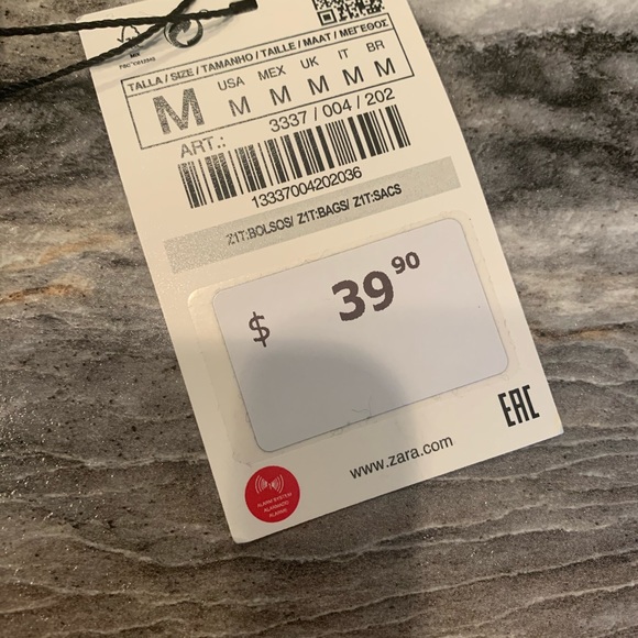 Zara Snake Skin Tote - Picture 5 of 5